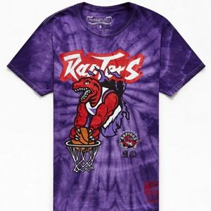NWT Mitchell & Ness Tie-Dyed Toronto Raptors Finals T-shirt